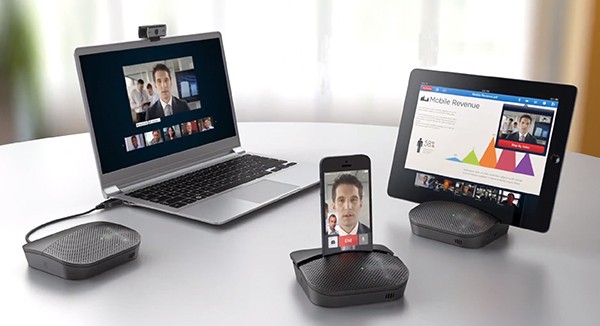 logitech conference cam on various devices